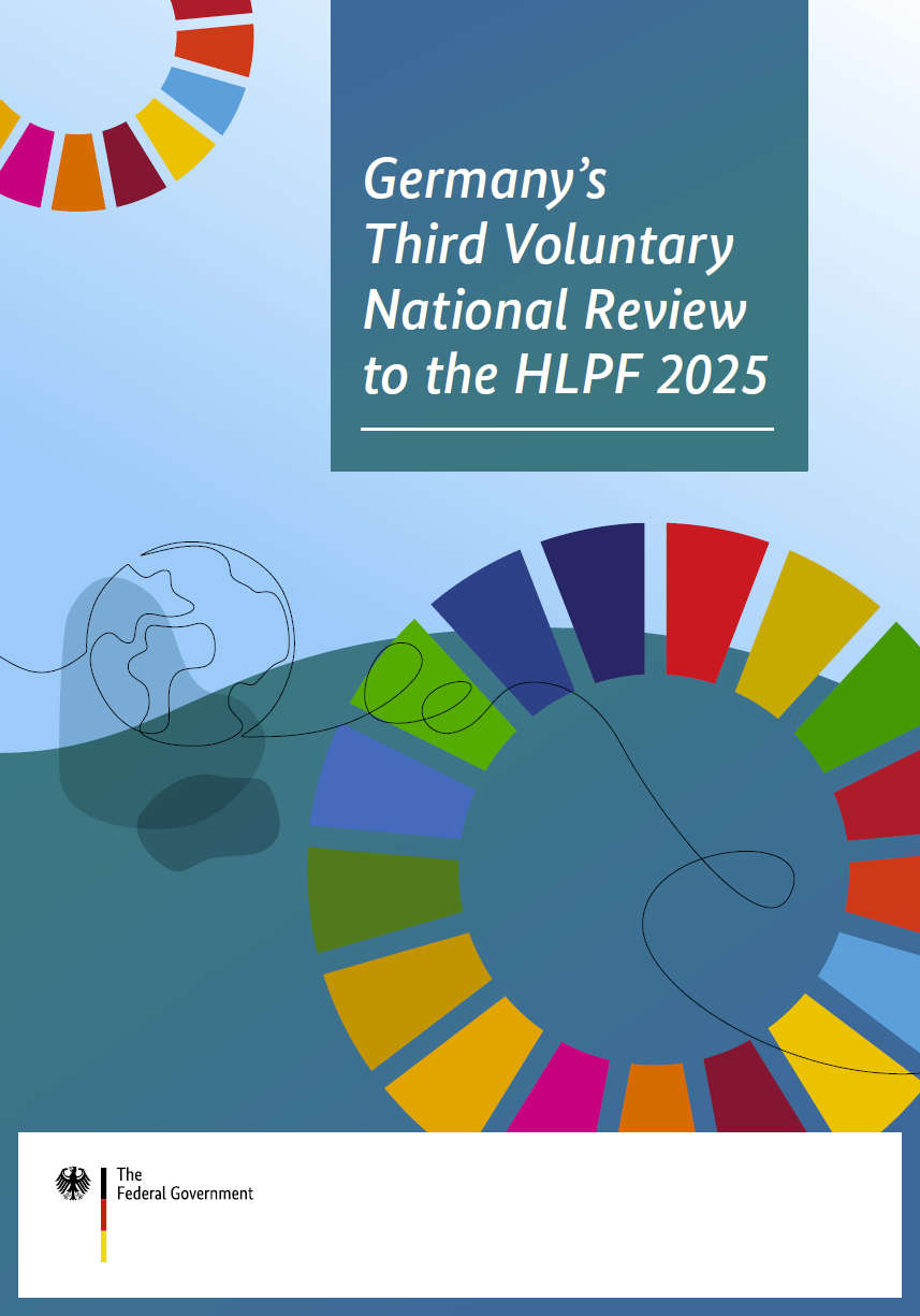 Cover: Germany's Third Voluntary National Review to the HLPF 2025
