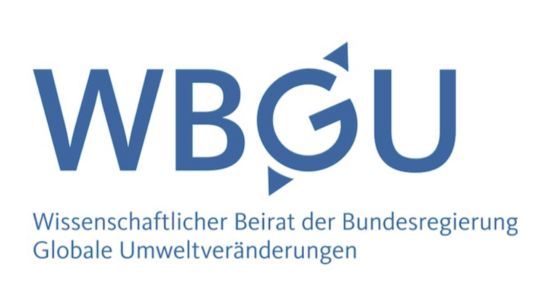 Logo: Wissenschaftlicher Beirat der Bundesregierung Globale Umweltveränderung (WBGU)