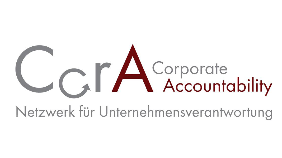 Logo: Corporate Accountability – Netzwerk für Unternehmensverantwortung (CorA)