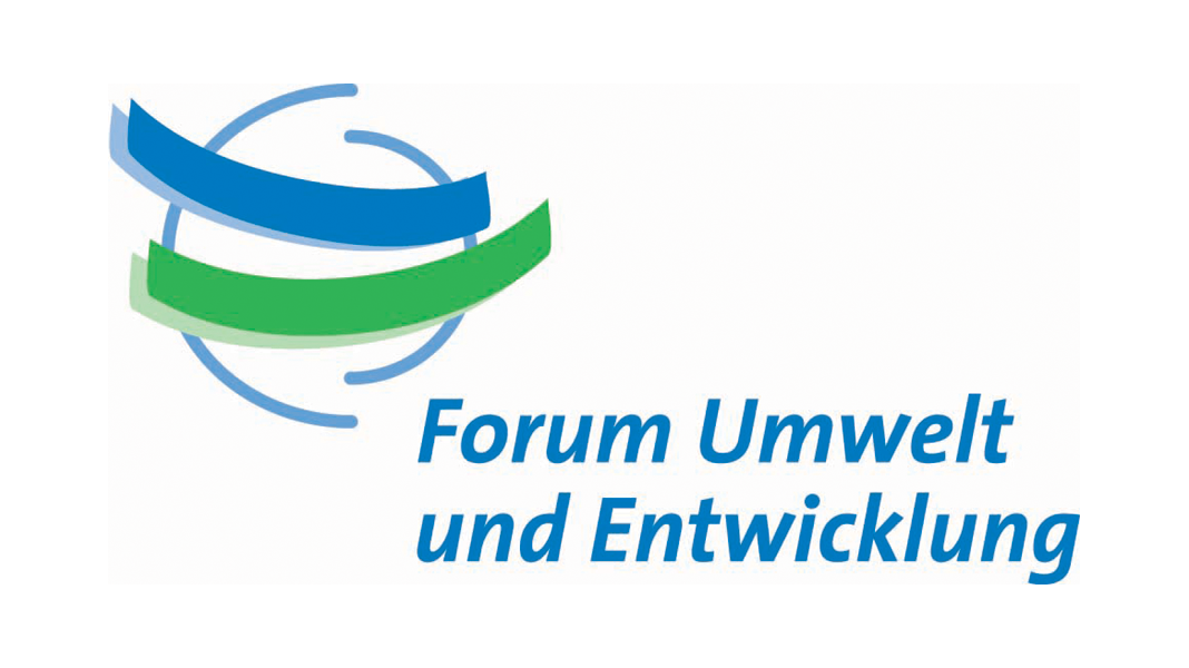 Logo: Forum Umwelt und Entwicklung
